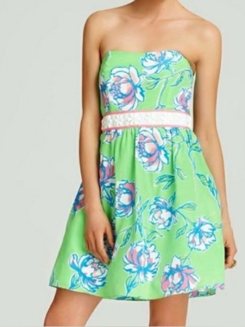 Lilly Pulitzer Langley Embellished
Silk Dress, Size 8